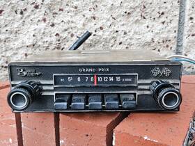 7cs-20td Boman Vintage Grand Prix Honda Car Auto Radio Made In Japan