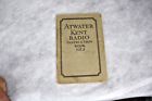 Breadboard Atwater Kent Radio Instruction Book Original Early Ak Tube Breadboard Atwater Kent Radio Instruction Book Original Early Ak Tube