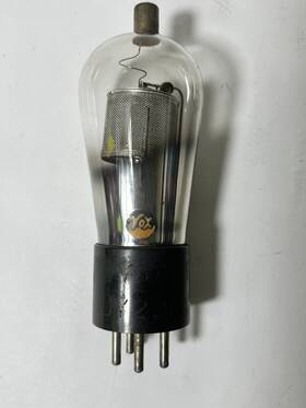 Uy224 By Heck Antique Rare 1930 Vox Radio Vacuum Tube Tetrode Hot Stamped Base Tested