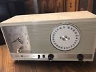 C1515 Ge Vinta Neral Electric Tabletop Tube Clock Radio Bie Mcm