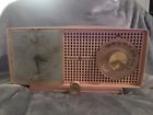 C437a General Electric Vintage Alarm Clock Am Radio Model Works