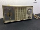 C4420a Ge Used Vinta Model Am Solid State Clock Table Radio