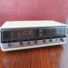C4600b Ge Digital Alarm Flip Clock Vinta Rare Radio