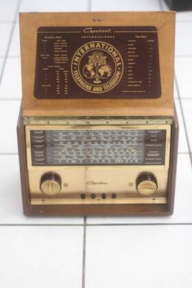 88p66nl Capehart 1956 International Radio Receiver Worked Very Good Model #