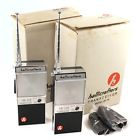 Cb-11a Hallicrafters Pair Of Transceiver Model Transistor Walkie Talkie Radio