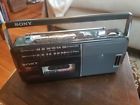 Cfm-140 Sony Vintage Portable Radio Tape Player Nr