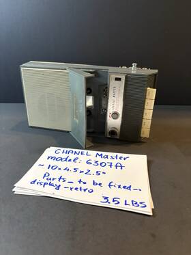 6307a Channel Master Radio Cassette Rape Vintage 6307a Channel Master Radio Cassette Rape Vintage