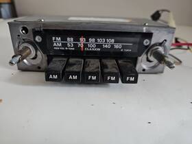 Rf-1421 Clarion 0068179 Vintage 50s - 70s 1st Generation Am/fm Car Radio No