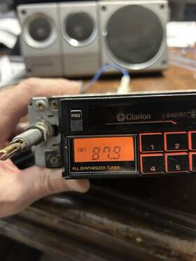 8401rt Clarion Am Fm Radio Tape Made In Japan Vintage Rare