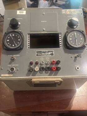 Collins Radio Co. Ts-2502/arm-93 Collinscradio Co. Ts-2502 Direction Test Set Incomplete Read