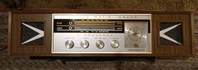 Cr-427 Commodore Vintage Amfm Tube Radio/clock Stereo- Matic 4 Speaker Rare Cr-427 Commodore Vintage Amfm Tube Radio/clock Stereo- Matic 4 Speaker Rare