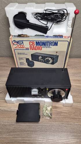 616e Concept 2000 Vintage #616e Cb Monitron Radio Receiver P.a. Am Morse Code 616e Concept 2000 Vintage #616e Cb Monitron Radio Receiver P.a. Am Morse Code