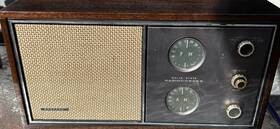Raf-10 Concord Vintage Wood Radio 1960s Solid State Radiocorder Tested And Working