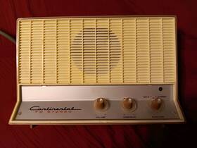 Fm-774 Continental Vintage Radio 1960s
