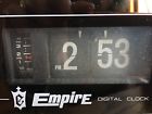 Cr-300 Empire Vintage Digital Clock Radio Flip Numbers Alarm Tested And