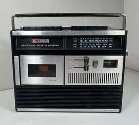Atpr-401c Craftsman 4 Band Radio-cassette Recorder Vintage Model # Working
