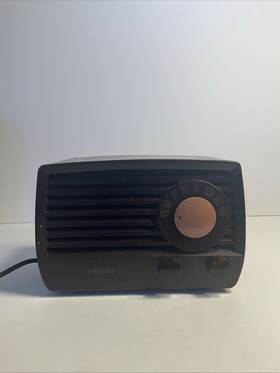 10-103 Crosley Am Tube Radio Model Midcentury Modern Passes Dbt