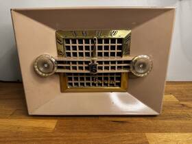 11-107u Crosley Vintage Model Vradio 50s Vacuum Tube Radio - Works