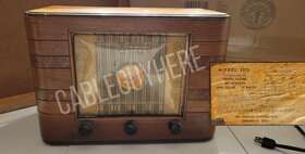 52tl-86 Crosley 1942 Corp Model 52tl Chasis No. 86 Foreign/american Museum Piece