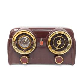 D-25mn Crosley 1950 S Dashboard Clock Radio