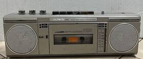 Csc-110 Crown 1980s Vintage Japan Stereo Radiorecorder Am/fm Cassette Boombox