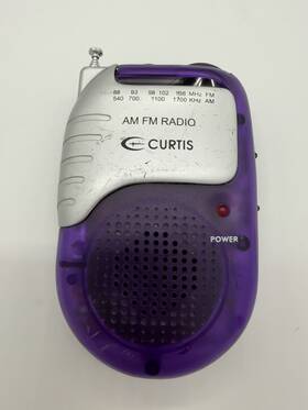 Rs27g Curtis Vintage Am/fm Radio Model Tested Rs27g Curtis Vintage Am/fm Radio Model Tested