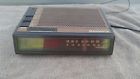 D-3620 Magnavox Vintage Clock Radio Red Led Display Wood Grain Tested