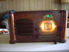 D727 Truetone Vintage Green Eye Motor Driven Tuner Old Antique Tube