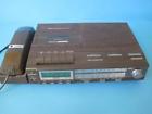 D7529-17 Magnavox Awesome Vintage Woodgrain Phone Alarm Clock Radio Cassette Rare