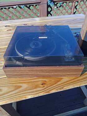 Sp572 Dejay Vintage Am/fm Phonograph Radio Model With Speaker Read Condition