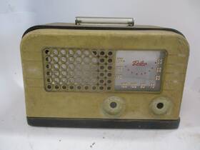 R-1238 Delco Ivory Bakelite Wood Post War 1948 Am Vacuum Tube Radio Works Nice R-1238 Delco Ivory Bakelite Wood Post War 1948 Am Vacuum Tube Radio Works Nice