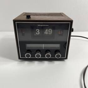 Rd3186 Dyn Sonic Vtg Magnavox Wa11 Faux Wood Grain Radio Works Flip Part Doesn T 4 Repair