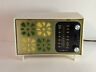 E-412w Zenith Nice Vintage Flower Power Green Am Fm Radio Model E-412w Zenith Nice Vintage Flower Power Green Am Fm Radio Model