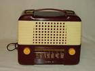 E-517 Dewald Vintage Am Tube Radio Powers Up All Original