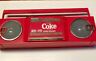 E2101 Centurion Coca Cola Stereo Receiver Transistor Radio Enjoy Coke Vintage