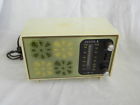 E412w Zenith Vintage Radio Model With Retro Daisies