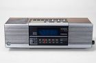 Ea7-4945a Ge Vinta Neral Electric Digital Alarm Clock Radio Wood Grain