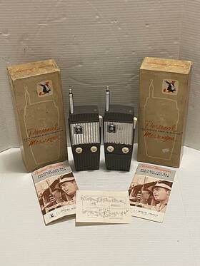2471026 Ef Johnson 2 Vintage Way Radio Transceivers Ham Cb Walkie Talkie Consecuative#