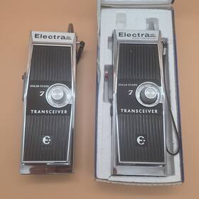 Electra Wt-700c/b 2 Vtg Solid State Transceivers 7 Buzzer Call Working