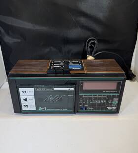 4710a Electro Brand 4170a Vintage Am/fm Led Clock Radio Cassette Player Model Works