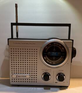 Pm3900 Emerson Vintage Fm/am/tv/weather Portable Radio Pm3900a-works Intermittently Pm3900 Emerson Vintage Fm/am/tv/weather Portable Radio Pm3900a-works Intermittently