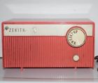 F508 Zenith Rare Orange Radio Model Tubes Kind Of Works Parts