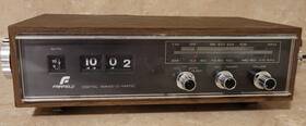 5100a Fairfield Digital Flip Rolls Clock Radio Wake-o-matic Am Fm Read