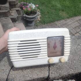 1040tb Federal Vintage 1947 Radio Co Model 1040 Tb Plaskoon Radio. Original