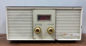 4a223 Firestone Model Vintage Am Fm Tube Radio Tested Works