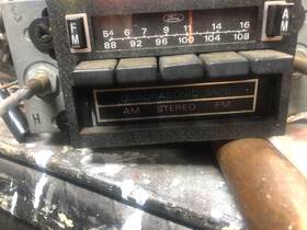1fd4602 Ford Vintage Am Fm 8 Track Radio
