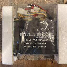 15-0730 Fultron Vintage 10 Band Pre-amp Amp Model No. 150730 Never Used