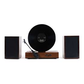Fuse 810080512641 Gld Vertical Vinyl Record Player With Speakers Bluetooth Aux - Black Trim Fuse 810080512641 Gld Vertical Vinyl Record Player With Speakers Bluetooth Aux - Black Trim