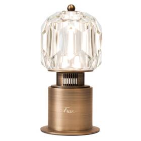 Rad-sol-1 Fuse Soluna Crystal Bluetooth Speaker Lamp With And Hand Polished Prism Rad-sol-1 Fuse Soluna Crystal Bluetooth Speaker Lamp With And Hand Polished Prism