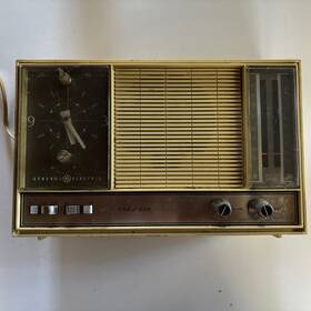 2530h Ge 1969 General Electric Am/fm Clock Radio Model
